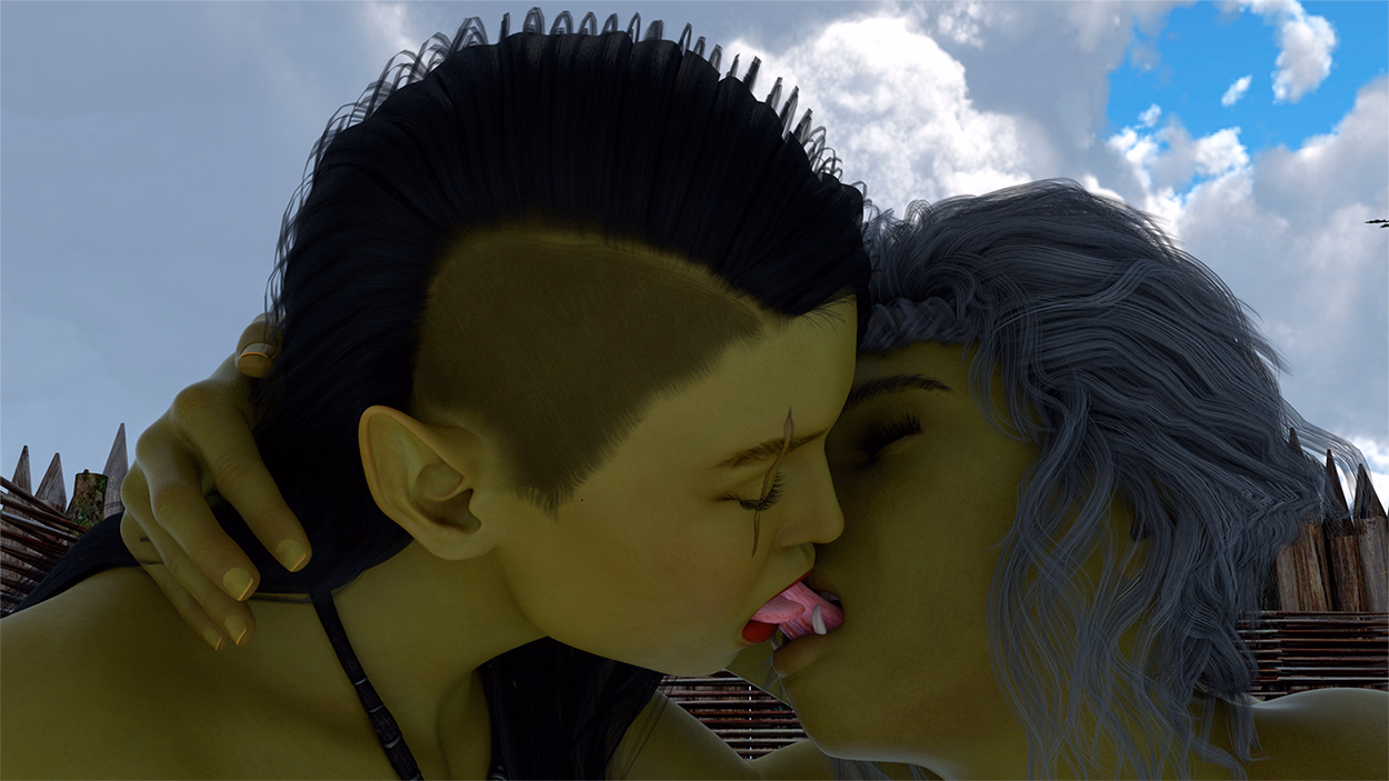 兽人远征：扶她少女传（Orc's Quest: A Dick Girl's Tale）v0.2 精翻汉化 游戏截图 4