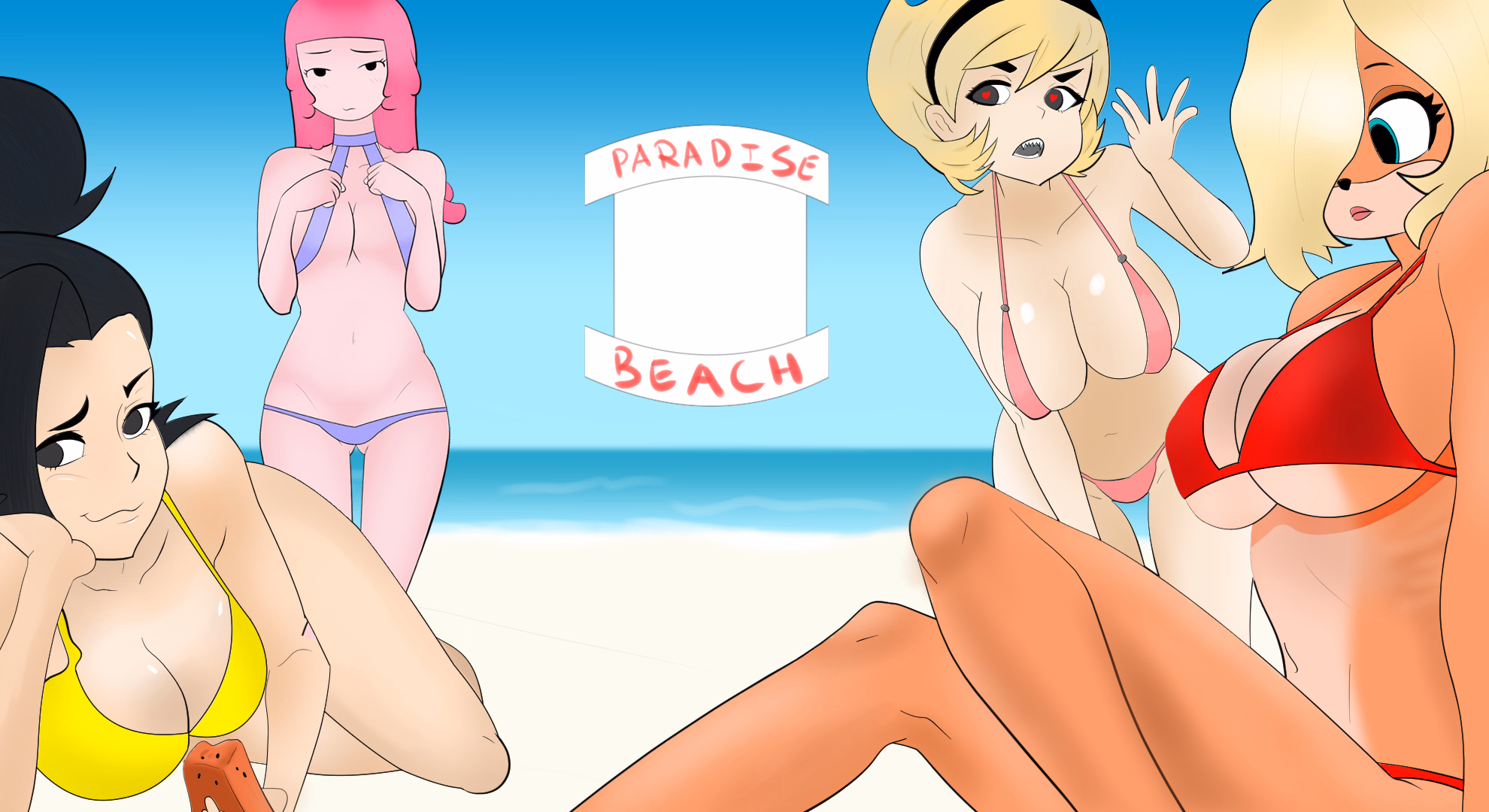 天堂海滩：干爹的后宫（Paradise Beach）v0.01 精翻汉化 游戏截图 1