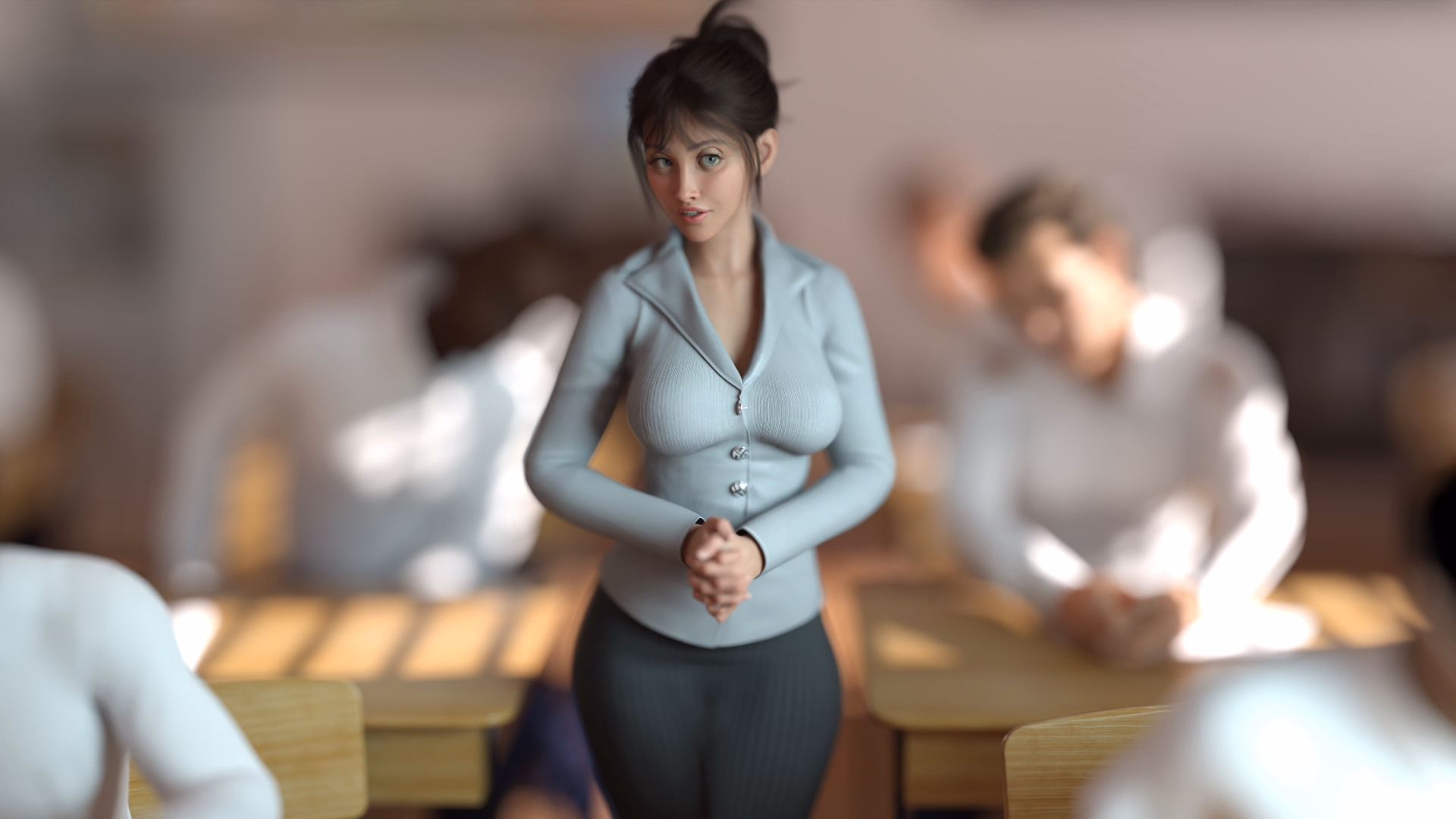 瞒着丈夫的背叛:人妻的无尽轮奸(My Husband Doesn't Know)v0.15 精翻汉化 游戏截图 1
