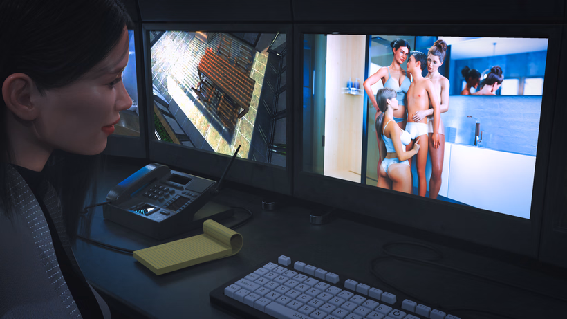 Q猎物2:欲海软禁(QPrey 2: House Arrest)v0.06 精翻汉化 游戏截图 1