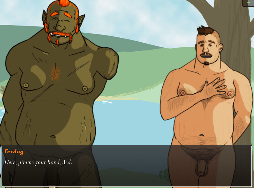 獠牙：男同兽人恋爱模拟器（Tusks: The Orc Dating Sim）Final 精翻汉化 游戏截图 2