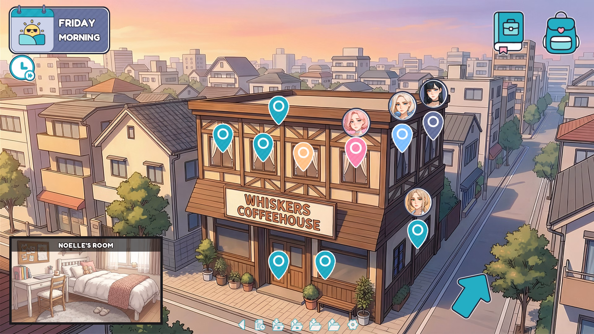 淫乱咖啡馆:伪娘与扶她的肉体招待(Femboy & Futa Cozy Cafe)Demo 精翻汉化 游戏截图 4