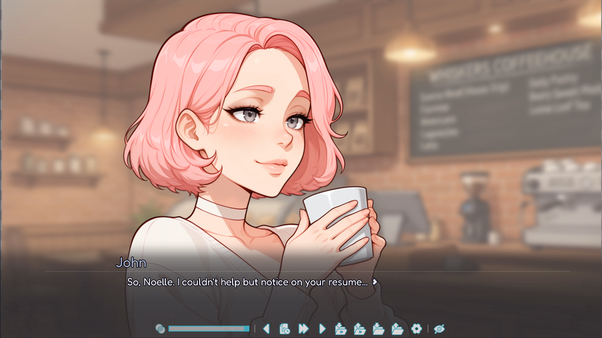 淫乱咖啡馆:伪娘与扶她的肉体招待(Femboy & Futa Cozy Cafe)Demo 精翻汉化 游戏截图 8