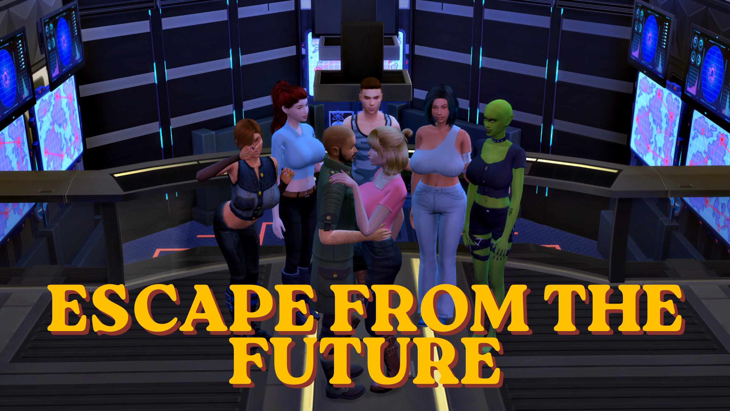逃离未来：飞船上的怪事（Escape from the Future）v1.0 精翻汉化 游戏截图 1