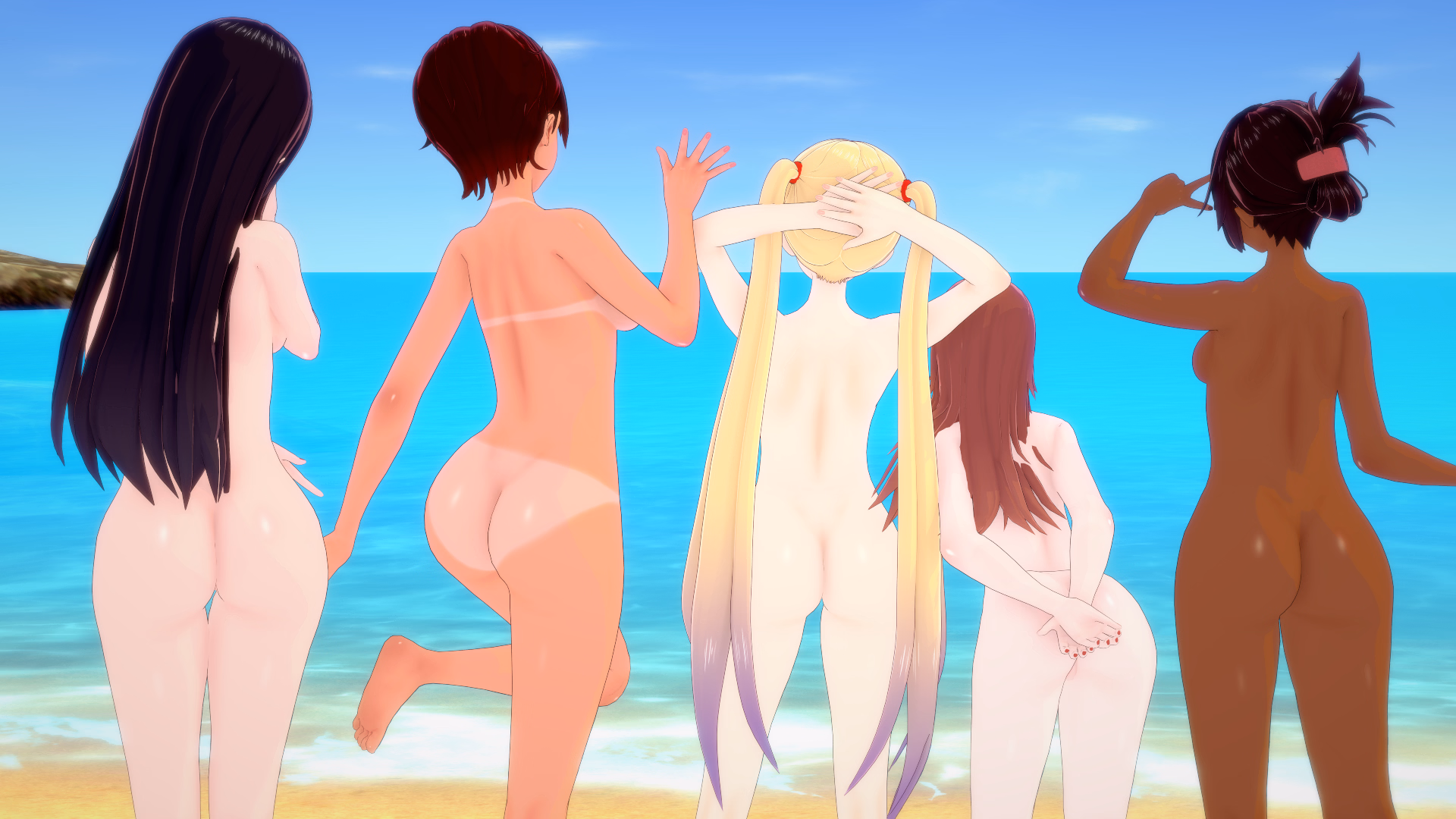 裸体海滩:火辣度假村(Booty Beach Nude Resort)v0.2 精翻汉化 游戏截图 1