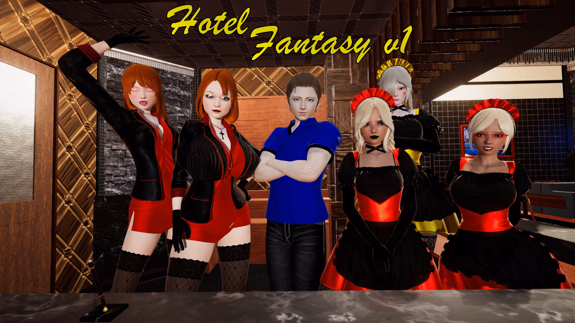 禁忌归乡:幻想酒店的乱伦迷情(Hotel Fantasy)v1 精翻汉化 游戏截图 1