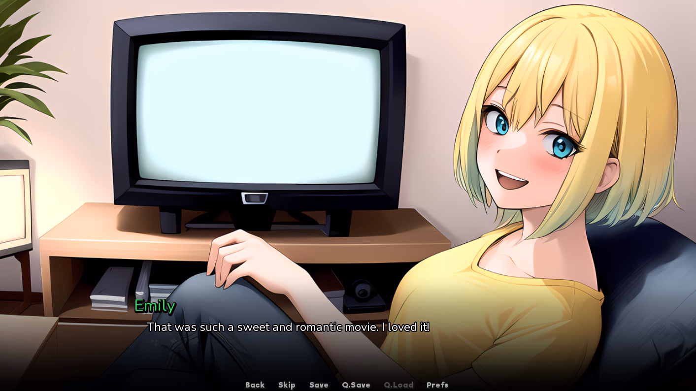 艾米莉的欲火之夜:私密约会(Emily's Steamy Date)v1.0 精翻汉化 游戏截图 6
