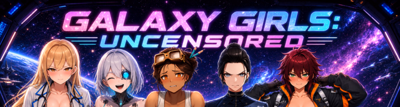 星际女孩:无码太空后宫(Galaxy Girls: Uncensored)Demo 精翻汉化 游戏截图 1