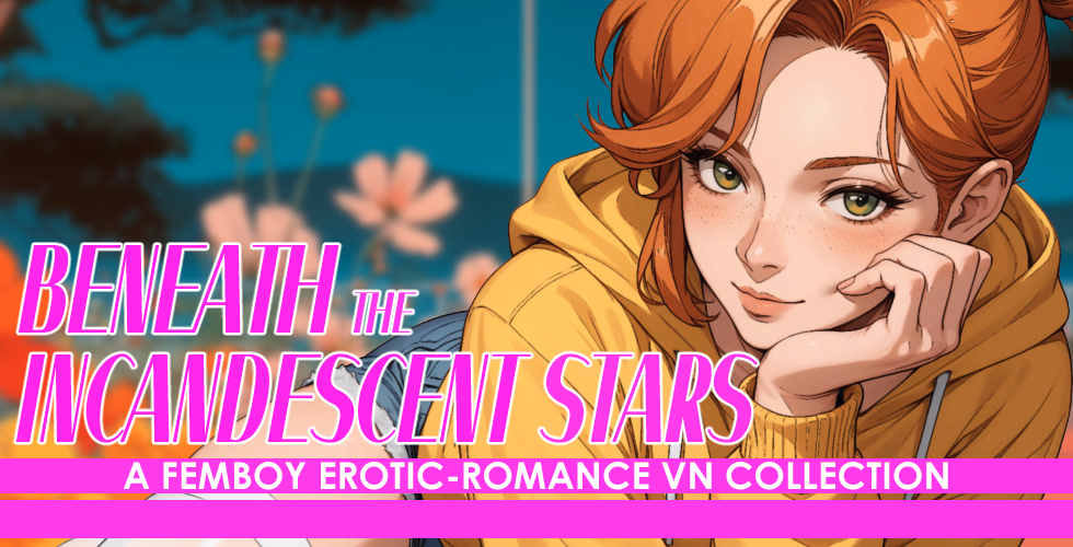 璀璨星空下:伪娘情色浪漫小说合集(Beneath the Incandescent Stars: A Femboy Erotic-Romance VN Collection)v3.0 精翻汉化 游戏截图 1