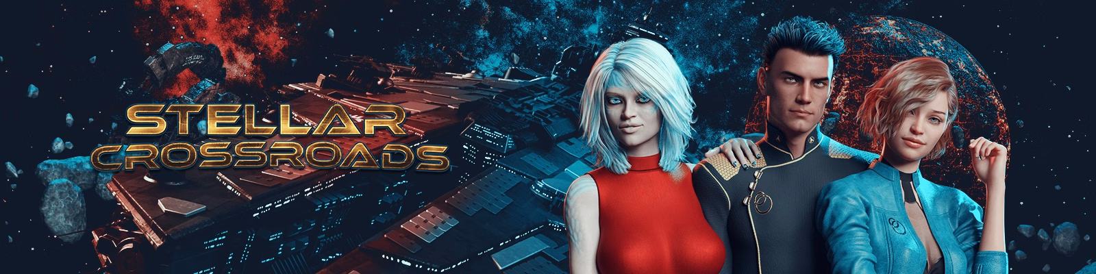 星际交锋:空间站主人的猎艳帝国(Stellar Crossroads)v1.00 精翻汉化 游戏截图 1