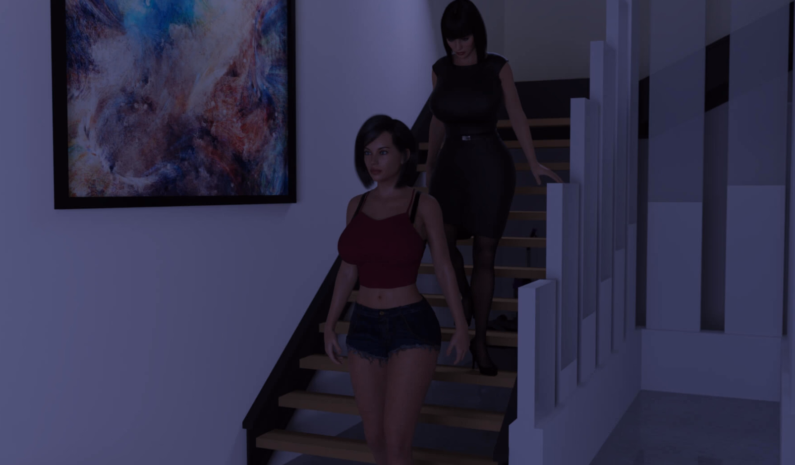 百合激情:女同的秘密花园(Sapphic Passion)v01 精翻汉化 游戏截图 3