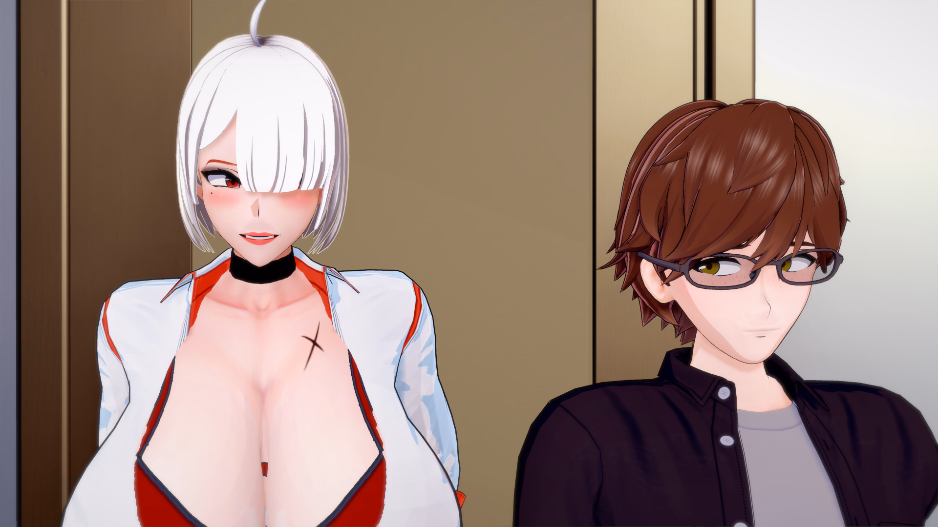 扶他泌尿科:女医生的强制榨精(Futa on Urology Clinic)v1.0 精翻汉化 游戏截图 4