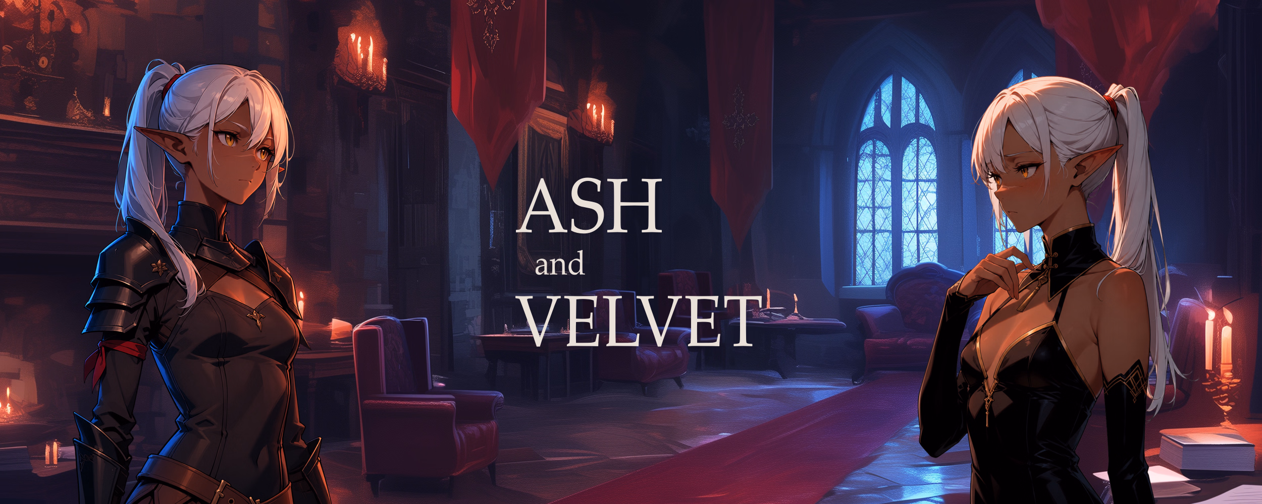 灰烬与天鹅绒：暗精灵的屈辱卖身（Ash and Velvet）Chapter 2 精翻汉化 游戏截图 1