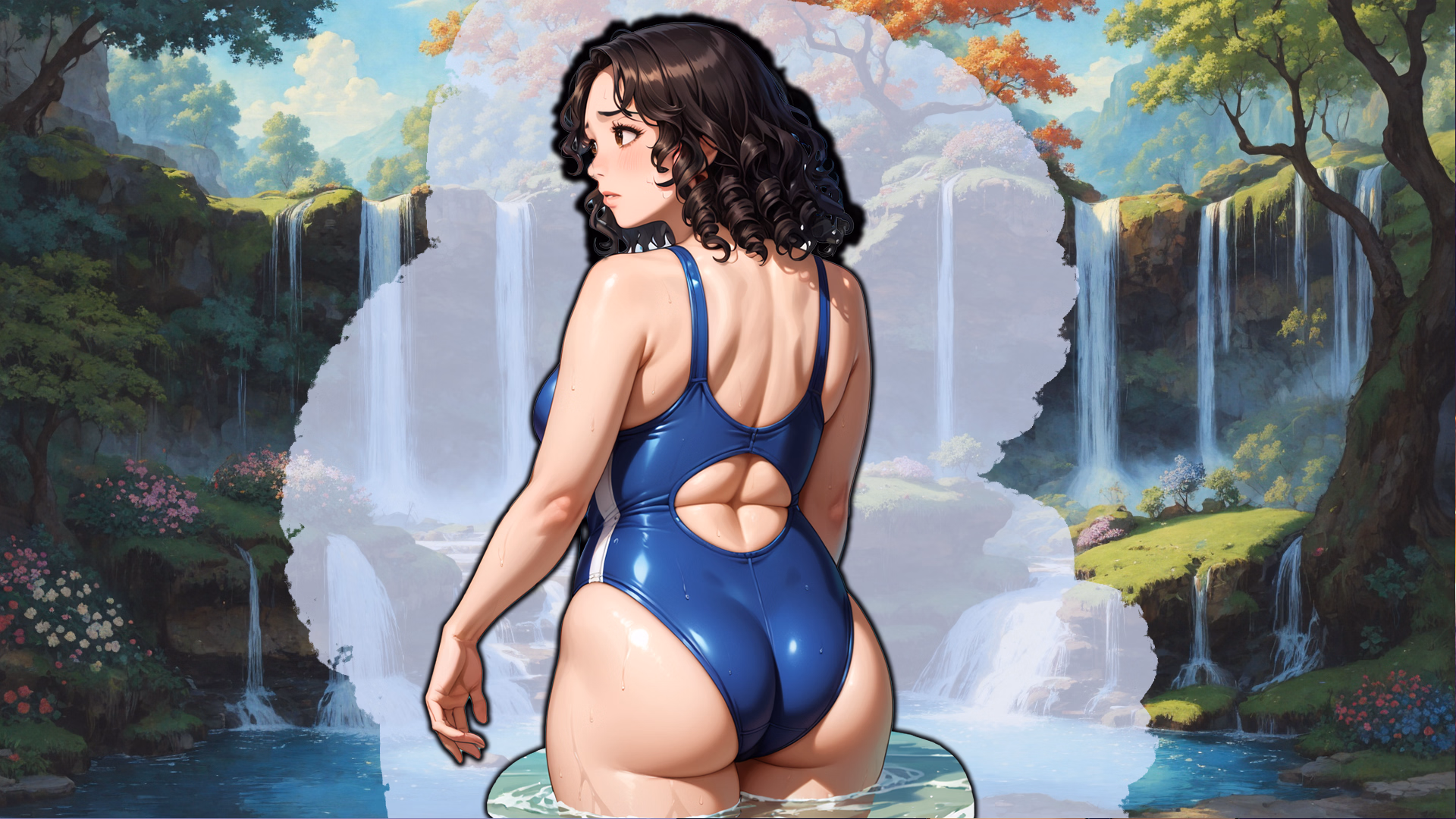 淫荡多元宇宙：无数辣妹的肉欲狂欢（Multiverse of Slutness）v0.3 精翻汉化 游戏截图 2