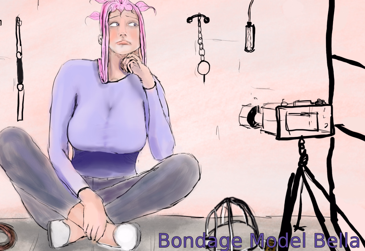 捆绑模特贝拉:直女的堕落调教(Bondage Model Bella)v3.0 精翻汉化 游戏截图 1