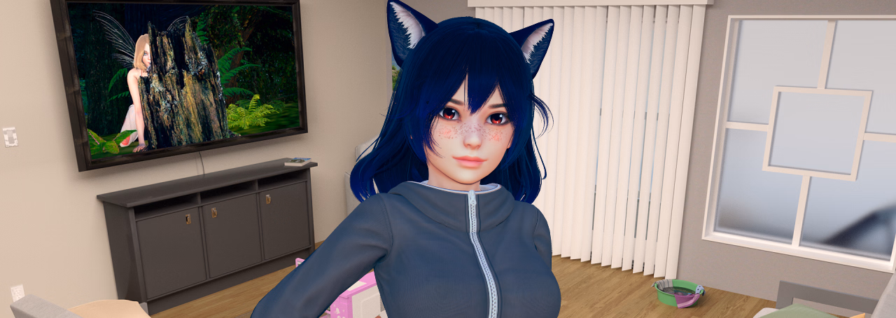 嚣张猫娘女仆：3D重制调教（My Catgirl Maid Thinks She Runs the Place Unofficial 3D Remake）Ch. 1-10 精翻汉化 游戏截图 1