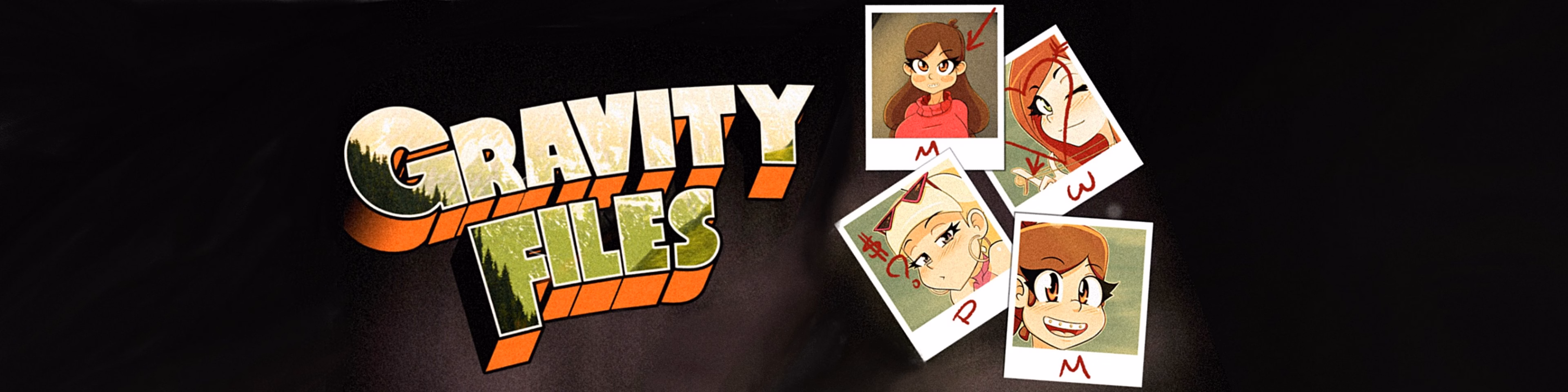重力档案:动画恶搞同人(Gravity Files)v1.1 Full 精翻汉化 游戏截图 1