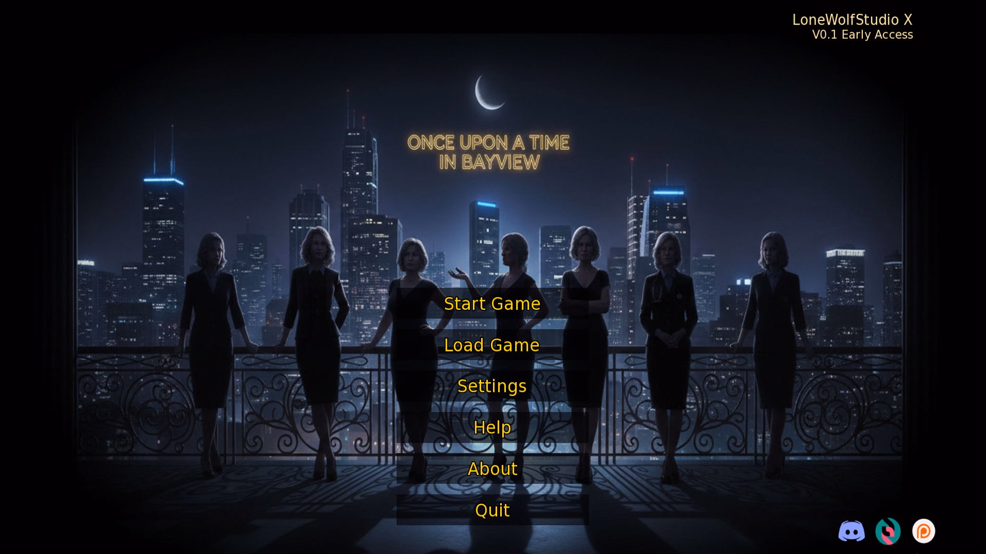 湾景城往事:大学后宫(Once Upon a Time in Bayview)v0.1.3 精翻汉化 游戏截图 1