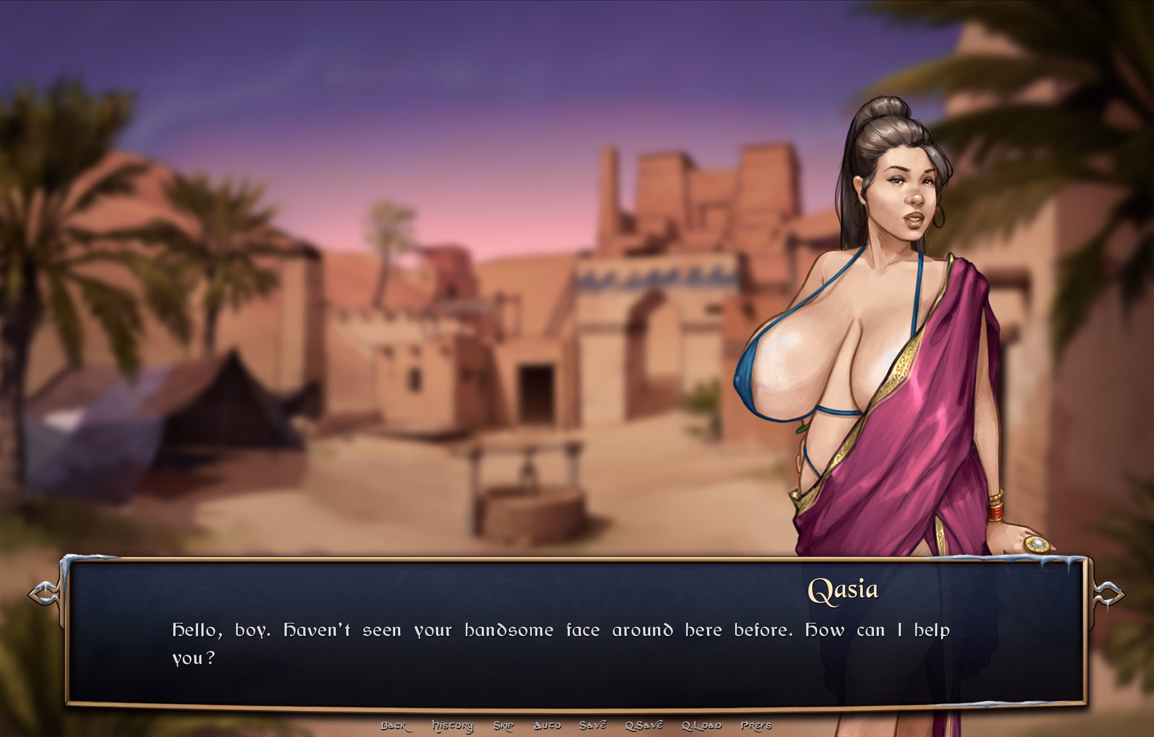 巨乳精灵的奇幻冒险(The Big Beyond)v0.09b 精翻汉化 游戏截图 8