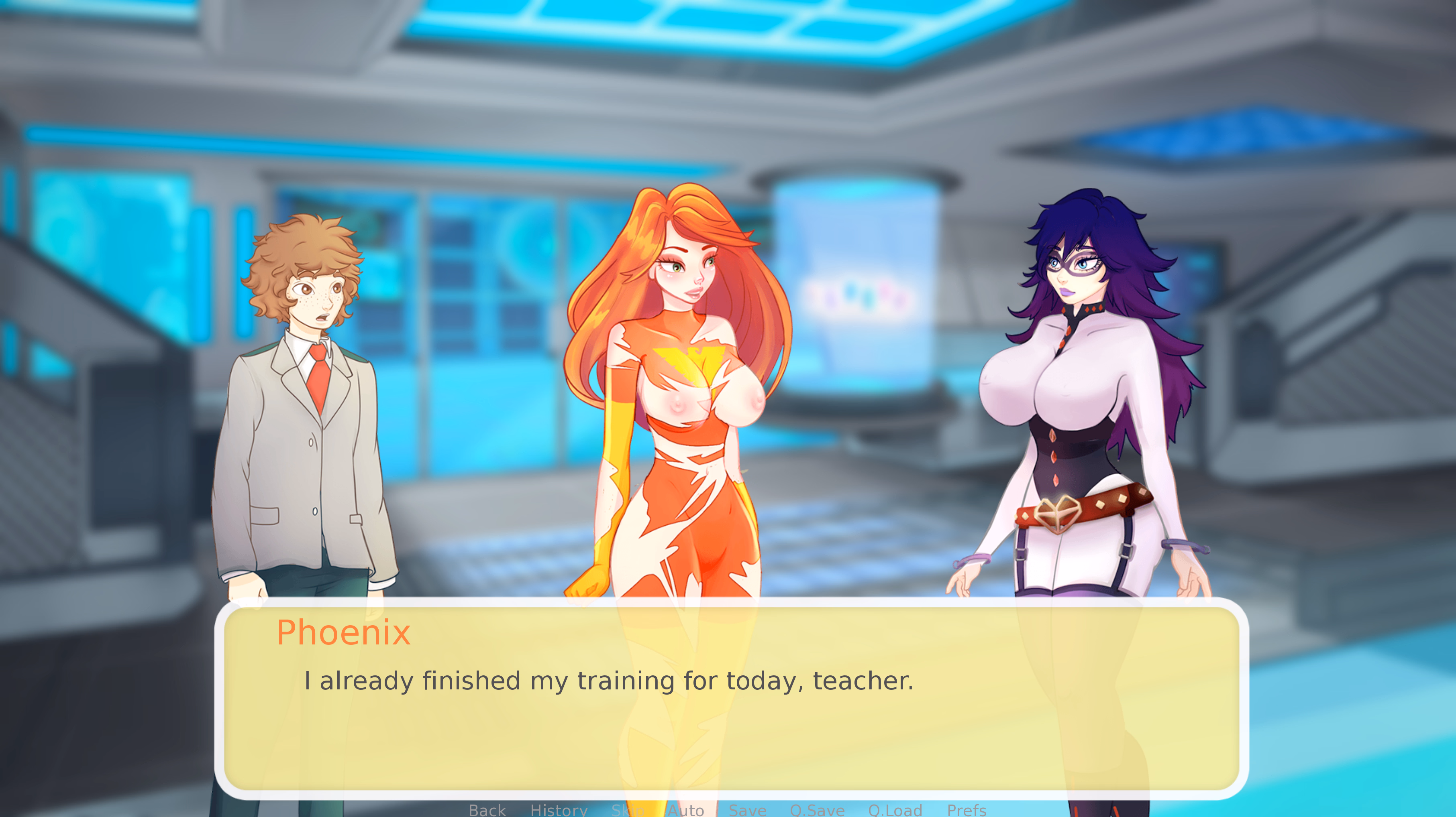 英雄性爱学院（Hero Sex Academia）v0.092 精翻汉化 游戏截图 4