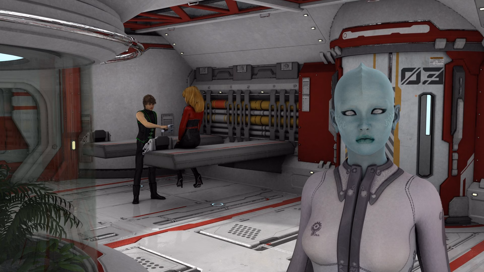 伊南娜星舰:星际肉欲之旅(Starship Inanna)v9.2 精翻汉化 游戏截图 4