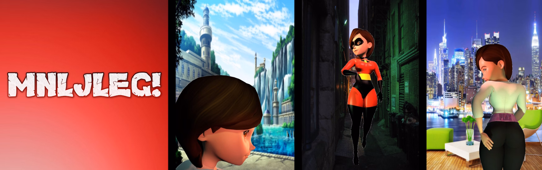 邻居太太是弹力女超人（My Neighbor Looks Just Like Elasti Girl!）Final 精翻汉化 游戏截图 1