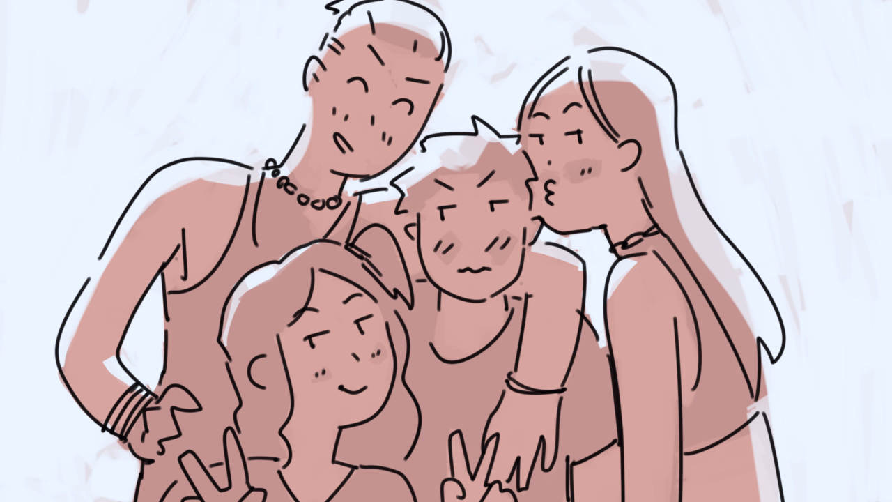重聚:绿帽男友与闺蜜的偷情(Reunion)v0.8 精翻汉化 游戏截图 1