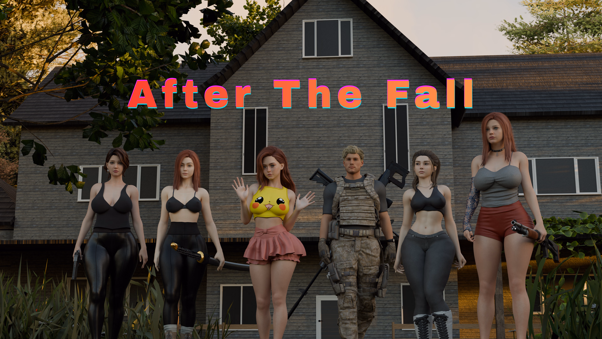 堕落之后：绝望家庭的禁忌求生（After the Fall）v0.3 Full 精翻汉化 游戏截图 1