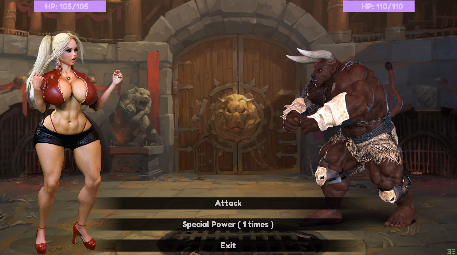 战斗女奴：性感回合制调教（Battle Slaves）v0.6 精翻汉化 游戏截图 3