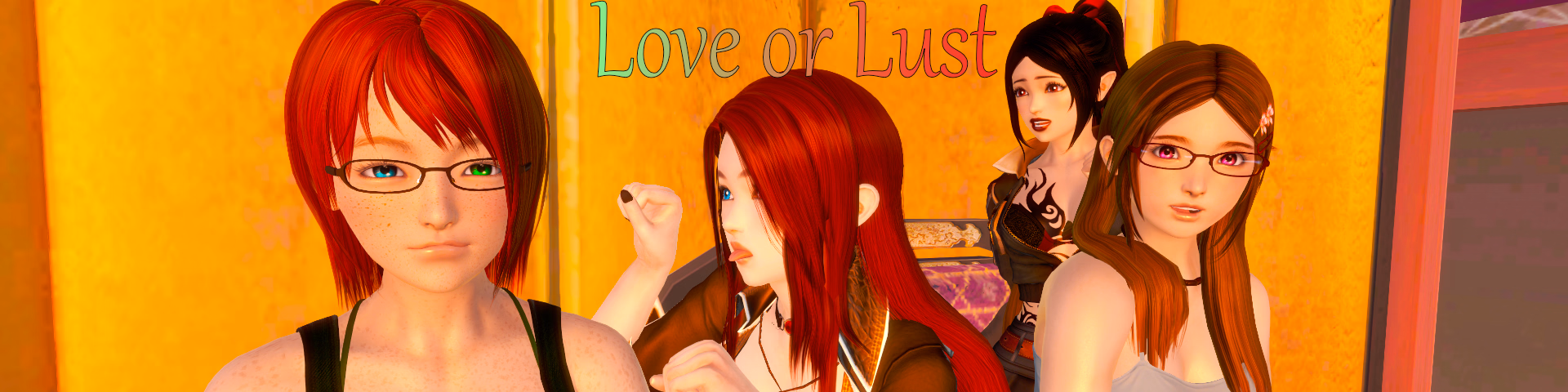 爱与欲：女神的后宫赌局（Love or Lust: Divine Proclivity）v0.2.3a 精翻汉化 游戏截图 1