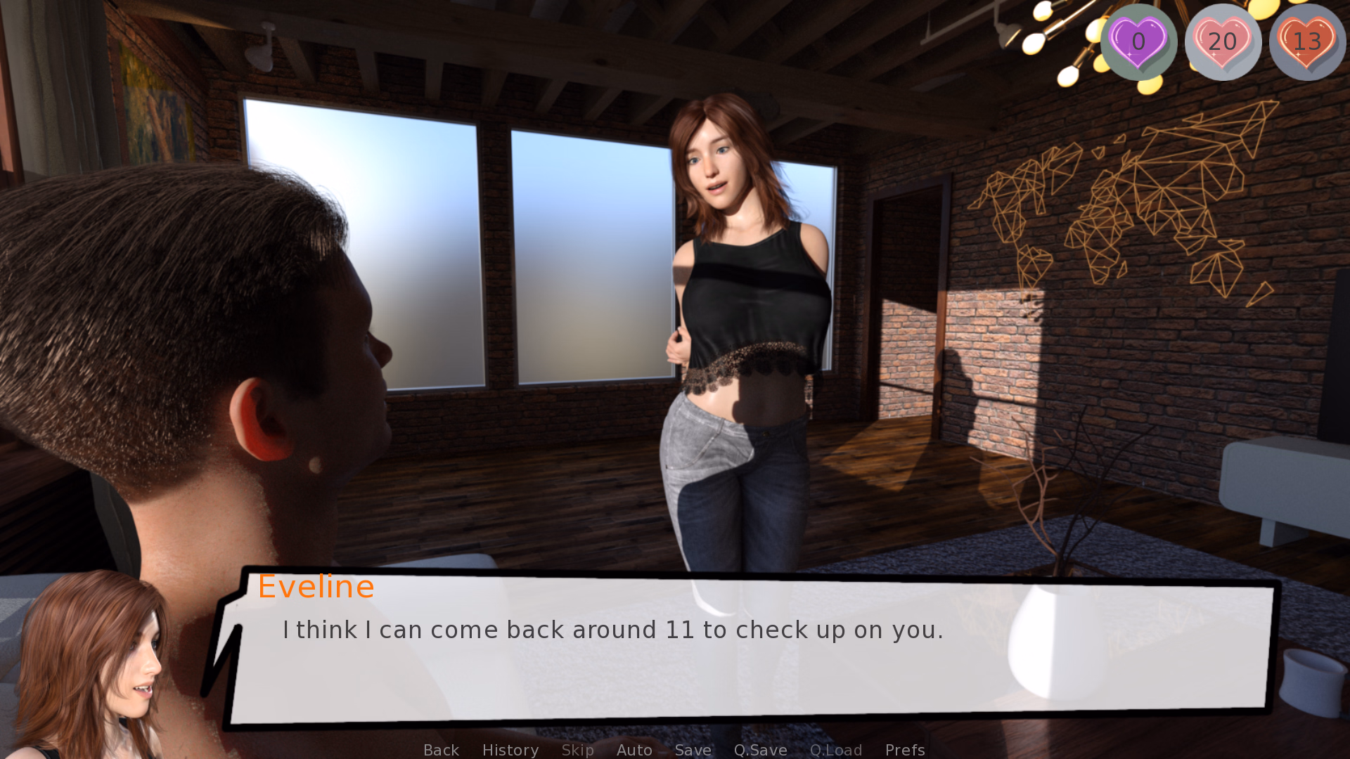 性爱教练：欲望养成（Sex Coach）v0.1 精翻汉化 游戏截图 4