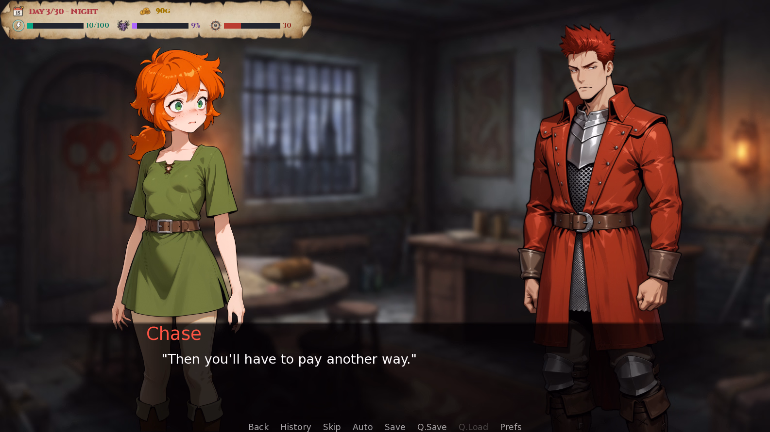 欲望魔药:贫乳炼金术士的堕落(Potion of Desire)v0.4 精翻汉化 游戏截图 2
