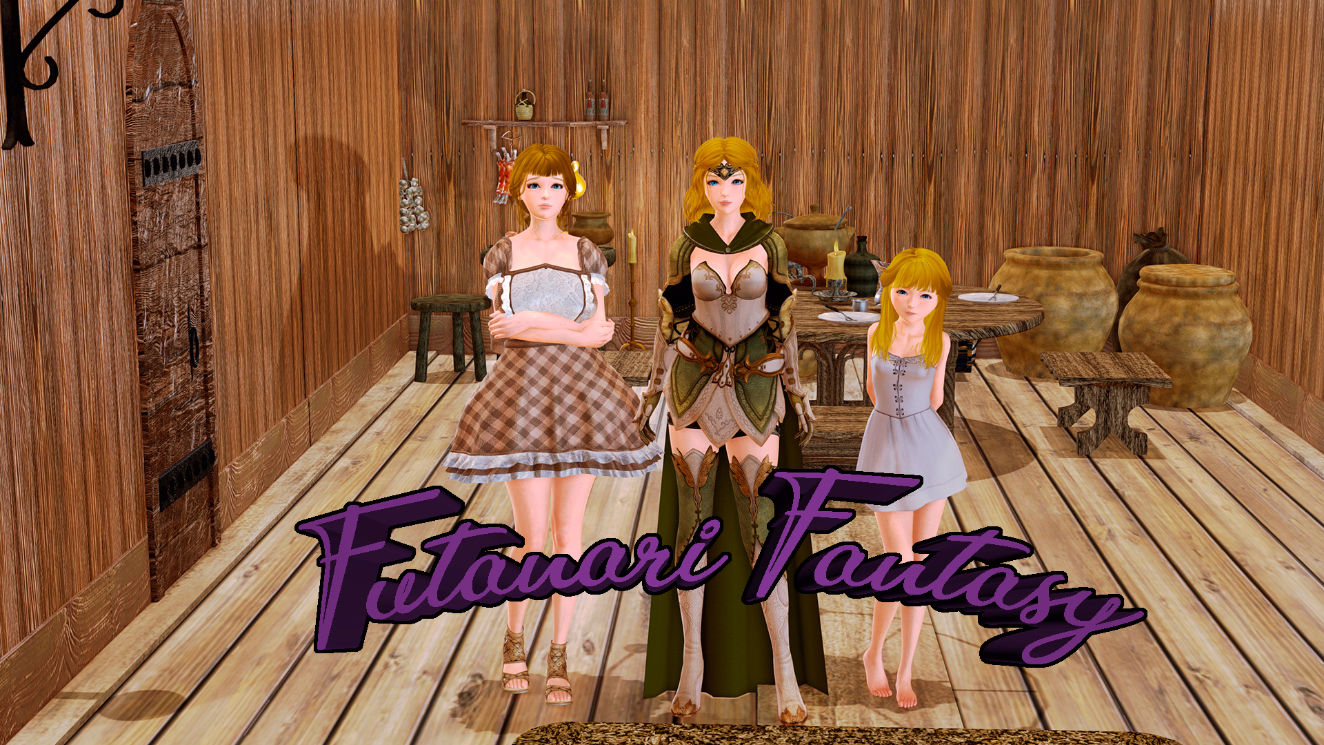 扶他幻想:女体世界的冒险(Futanari Fantasy)v0.2c 精翻汉化 游戏截图 1