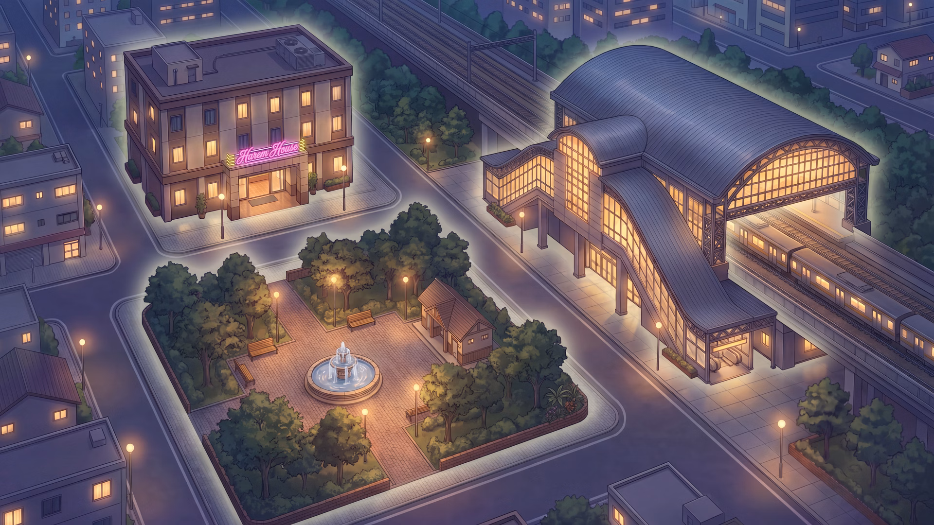 后宫之府:老婆们的同居生活(Harem House)v0.1.2 Public 精翻汉化 游戏截图 1
