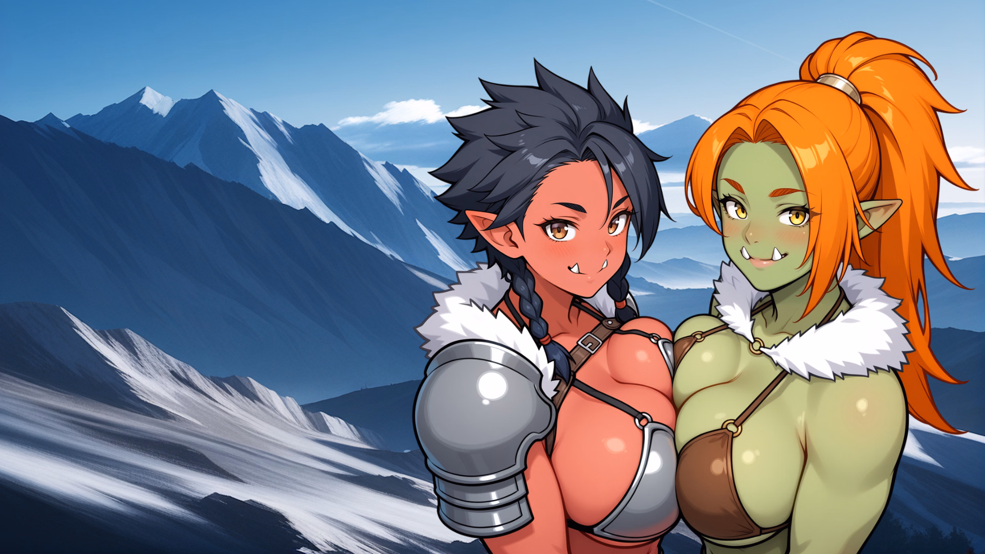 女兽人营地：假小子的受孕仪式（Tomboy- Trapped by Orcs）v1.0 精翻汉化 游戏截图 1
