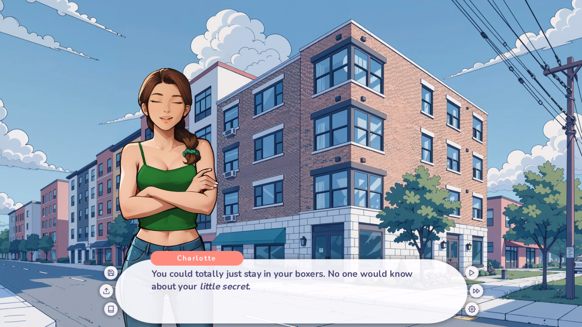 贞操奖学金:室友的锁精调教(The Chastity Scholarship)v1.1.0 精翻汉化 游戏截图 3