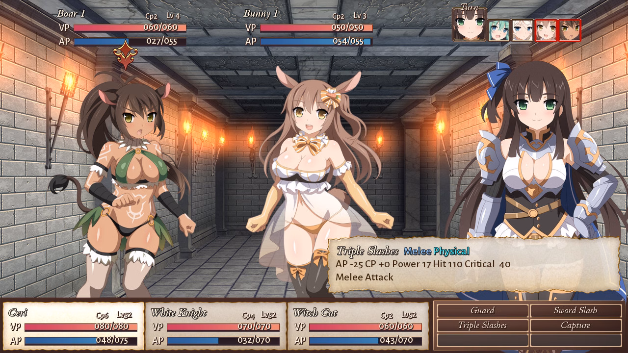 樱花地牢：征服魔物娘的欲战（Sakura Dungeon）v1.0.5 精翻汉化 游戏截图 3