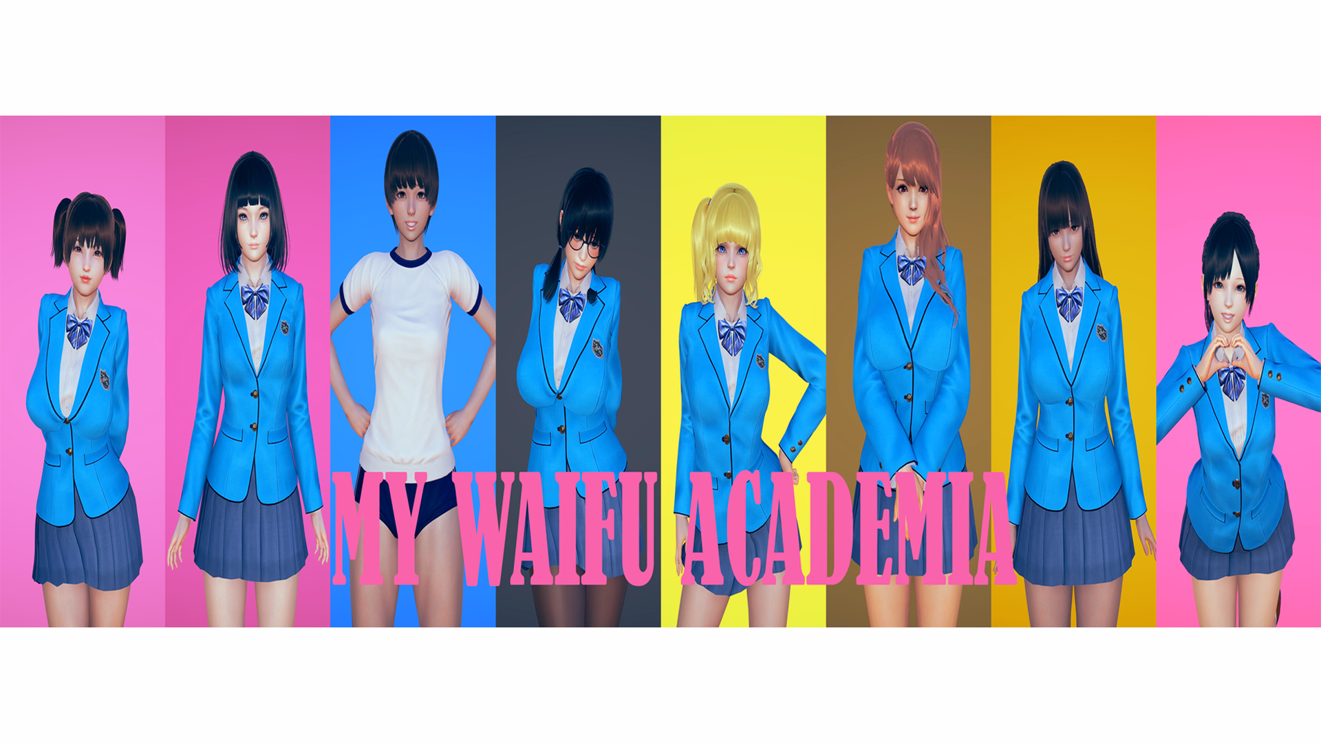 我的老婆学院：阿姨同居（My Waifu Academia）Demo 精翻汉化 游戏截图 1
