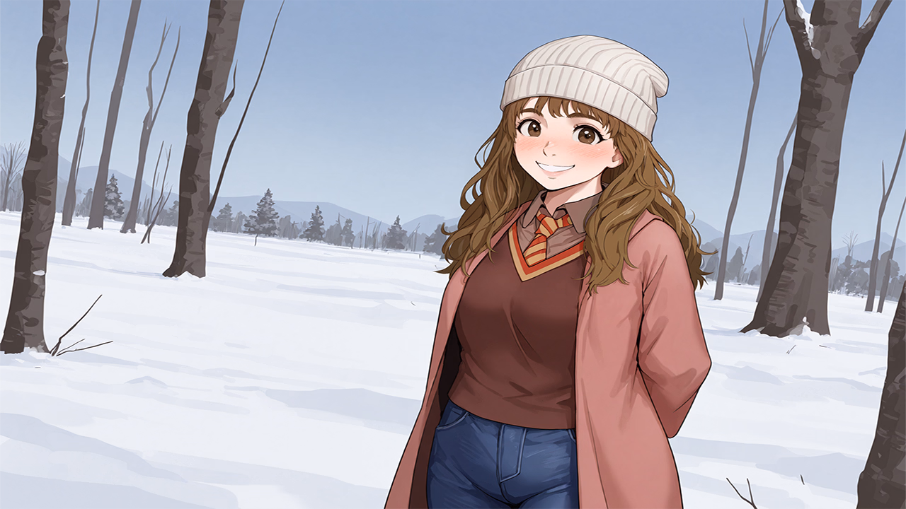 与赫敏共修：霍格沃茨淫乱圣诞（Studying  with Hermione）v1.0 精翻汉化 游戏截图 2