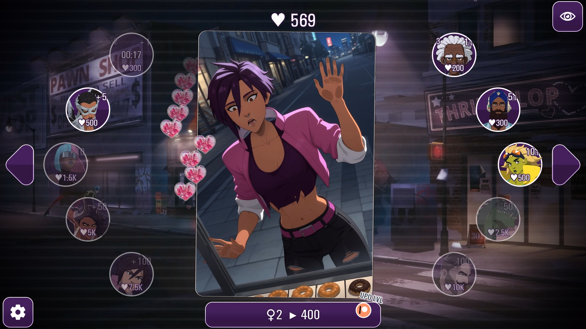 隐身欲女点击器(Invisigal Clicker)v1.0 精翻汉化 游戏截图 6