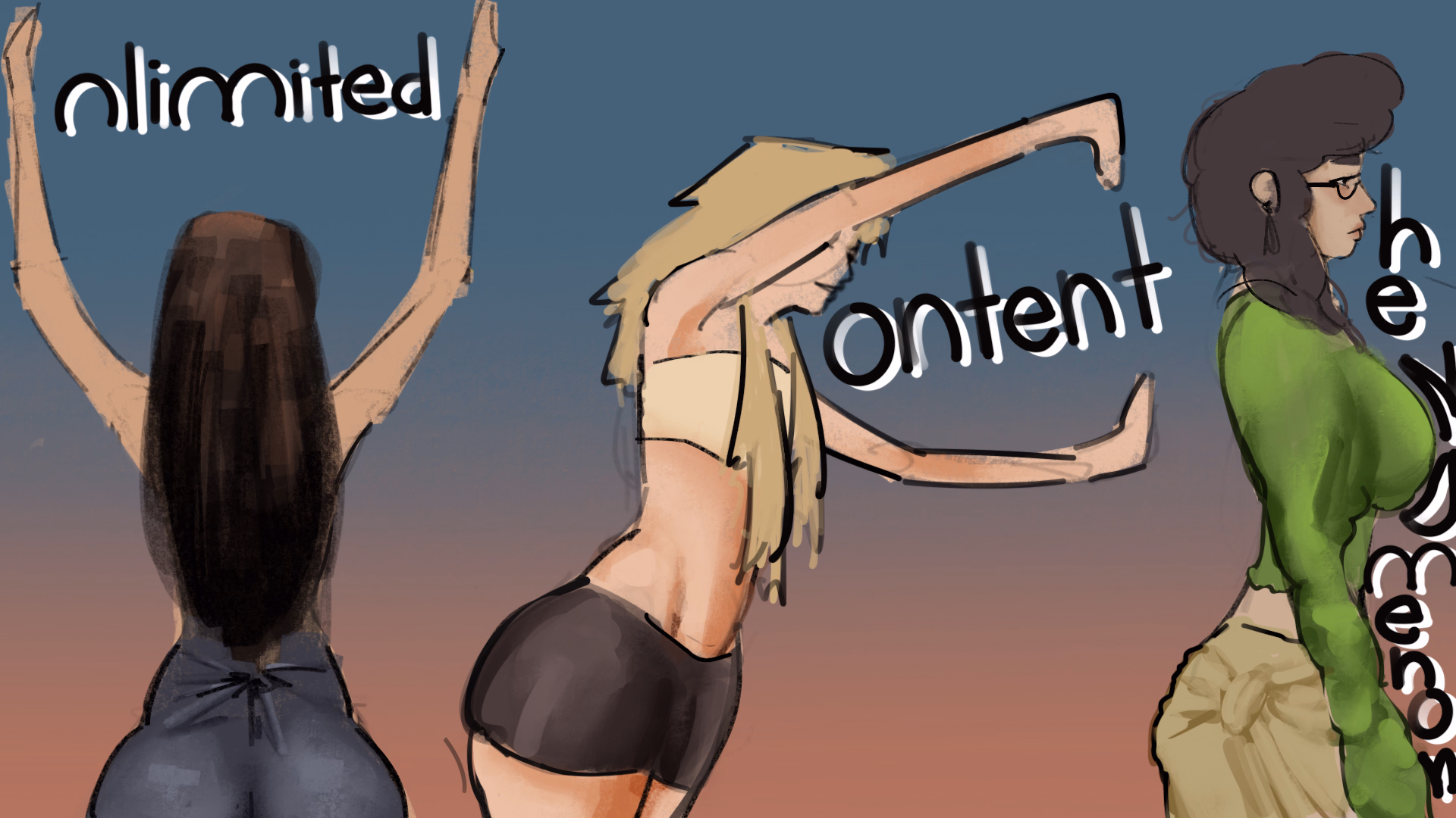 无限内容现象:欠债母女的堕落交易(Unlimited Content Phenomenon)v0.1.1 精翻汉化 游戏截图 1