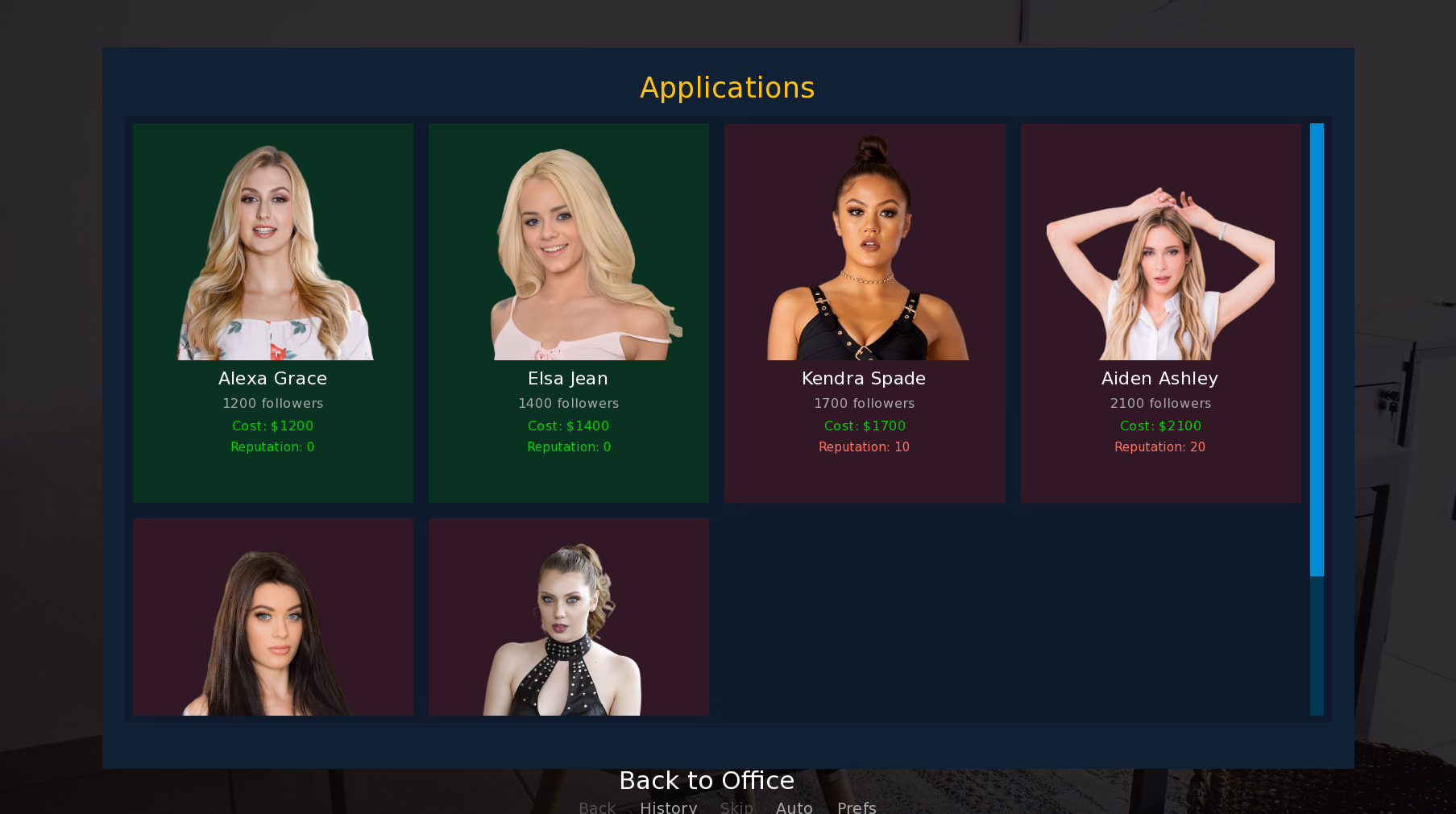 新星计划:失业男的AI造星(Project Starlet)v0.1 Beta 精翻汉化 游戏截图 2