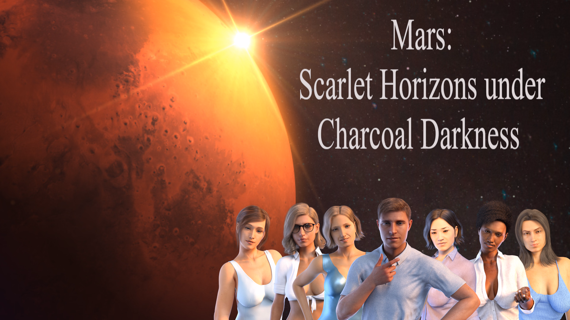 火星后宫：太空舱内的淫乱生存（Mars: Scarlet Horizons Under Charcoal Darkness）v1.06 精翻汉化 游戏截图 1
