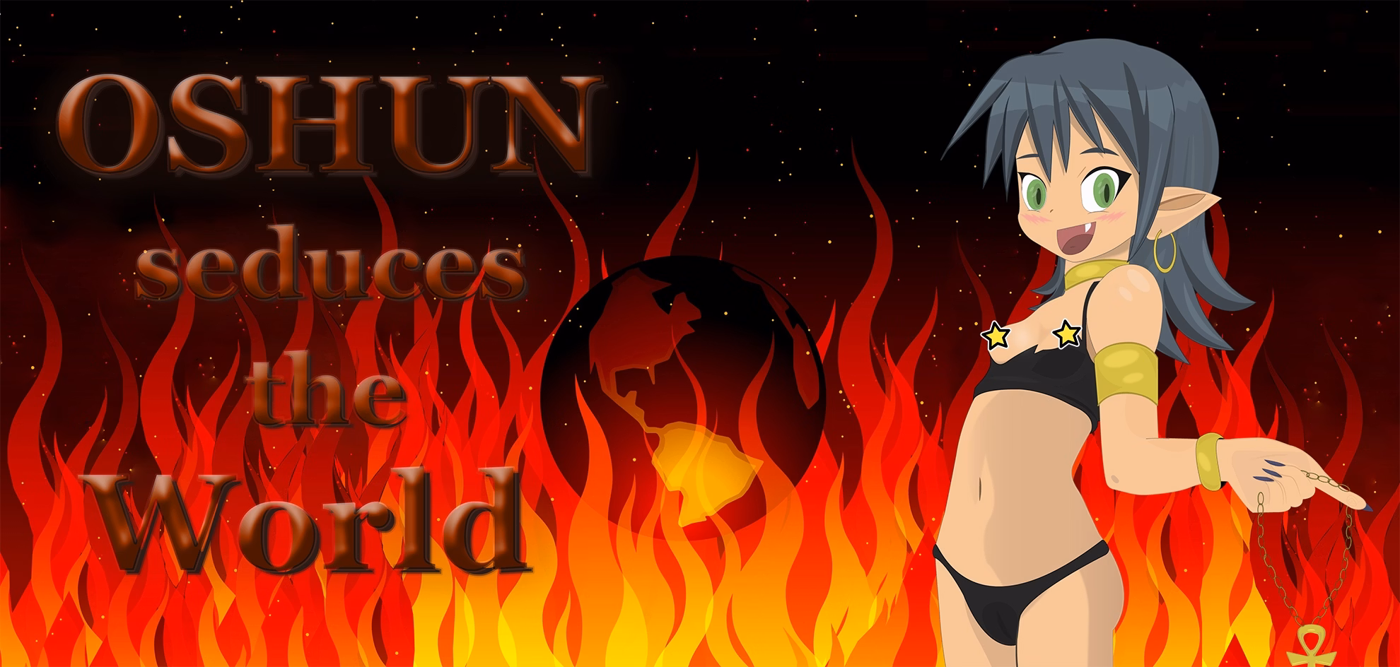 奥顺：诱惑世界（Oshun: Seduce The World）v0.2b 精翻汉化 游戏截图 1