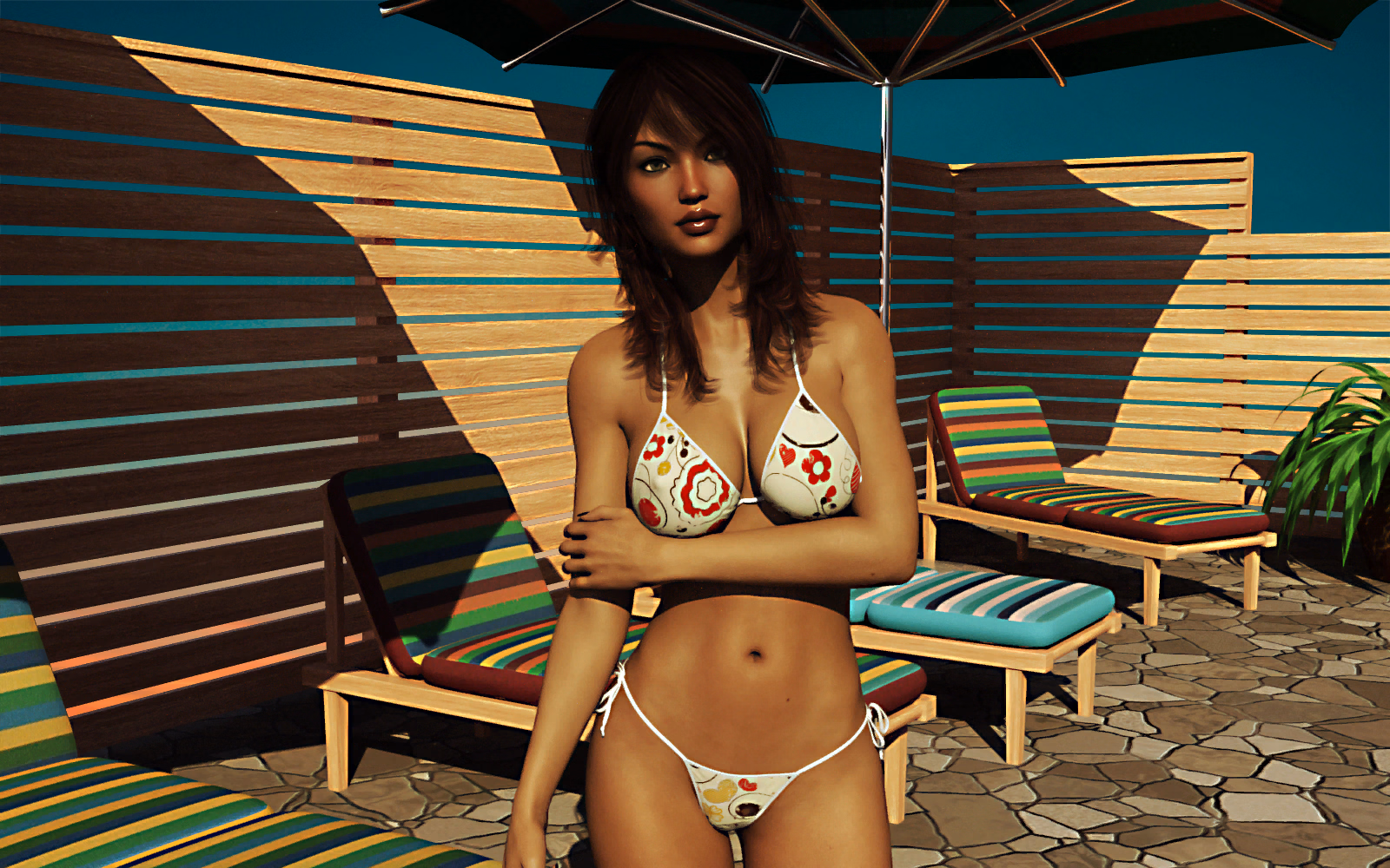 王者归来：沙滩海王猎艳记（The King is Back Unofficial Renpy Conversion）v1.0.1 精翻汉化 游戏截图 6