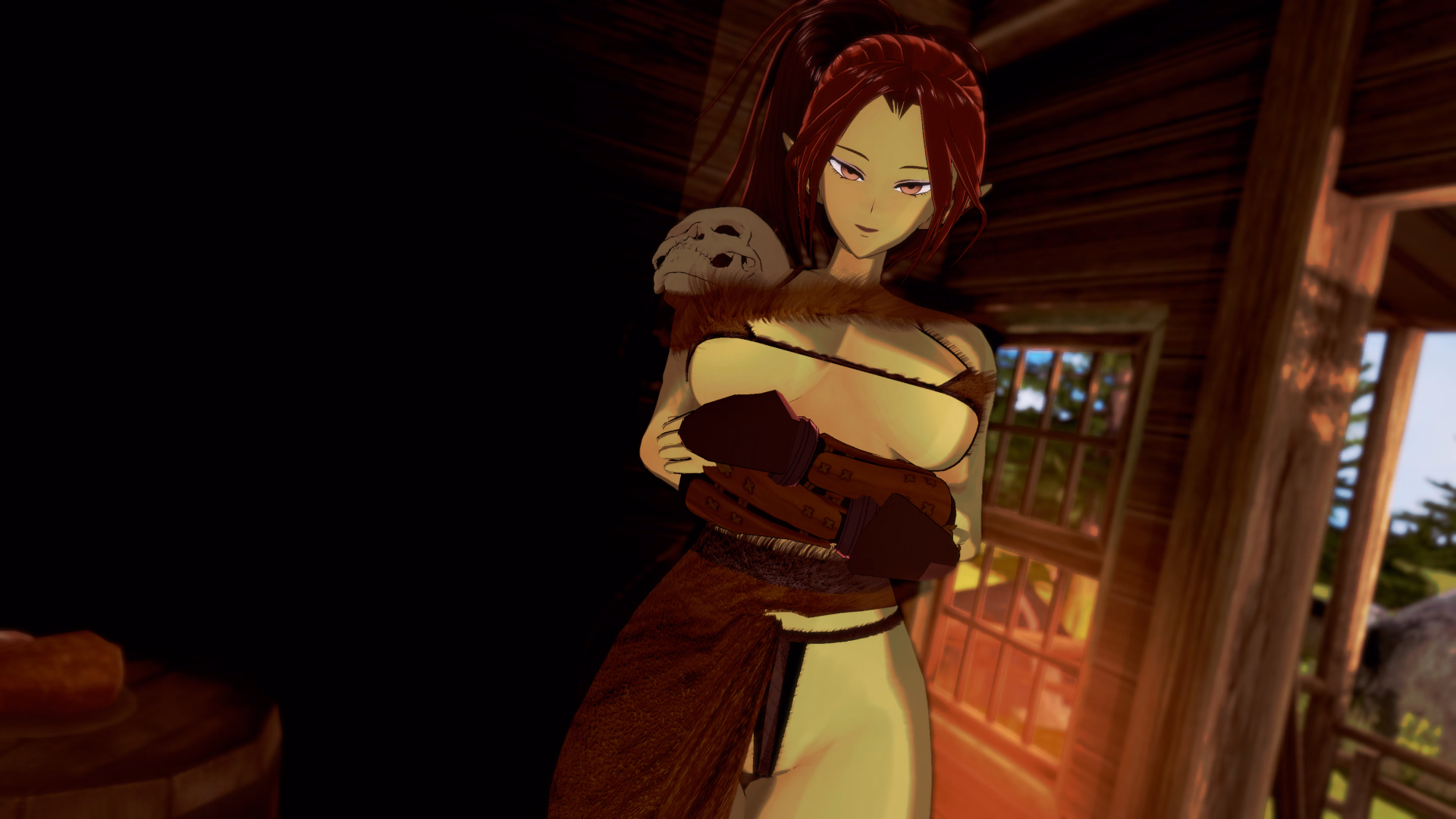 米卡的NTR后宫大冒险（Mika's Adventure NTR HAREM）v0.1.7 【仅界面中文·正文未汉化】 游戏截图 4