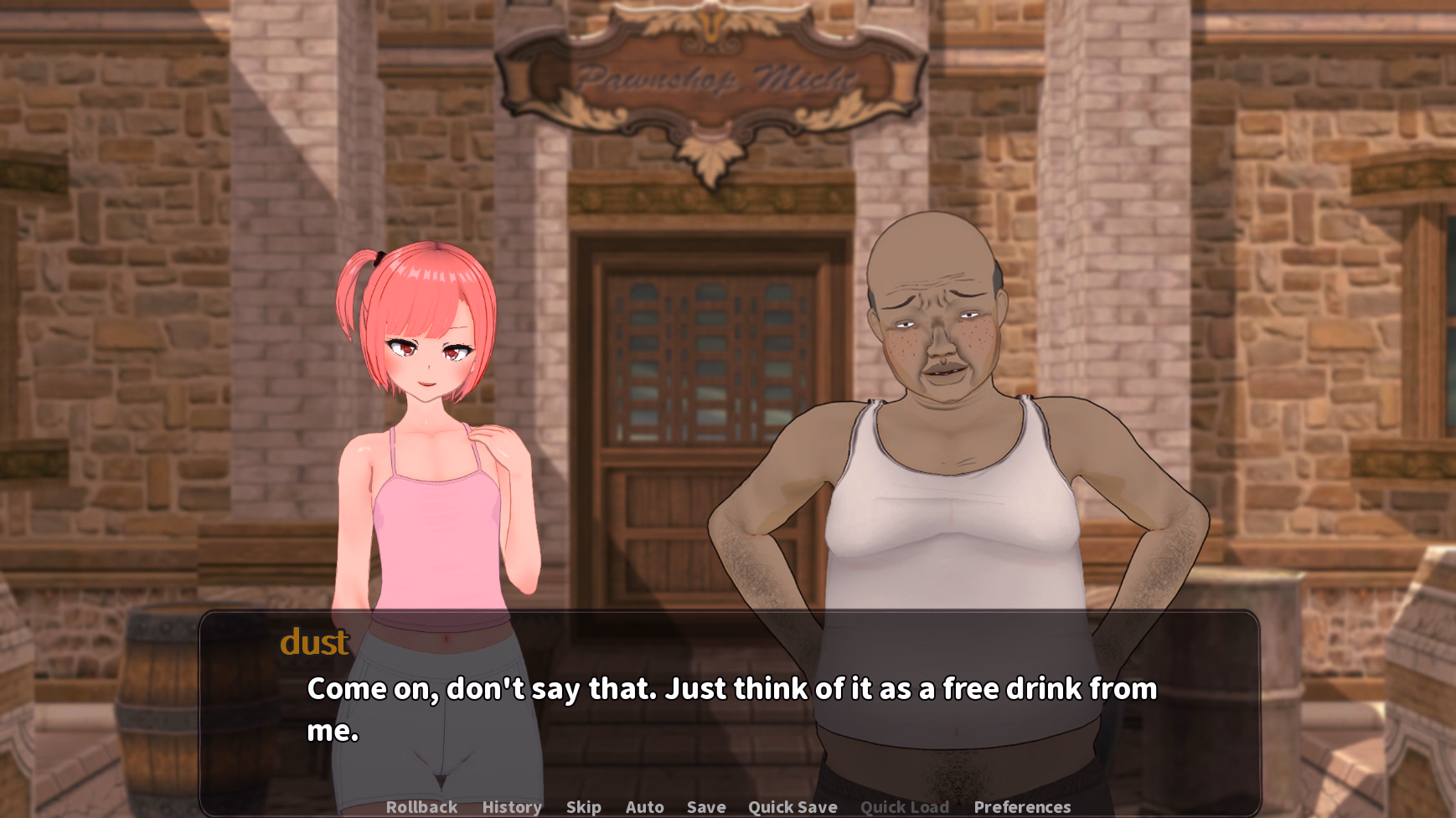 米卡的NTR后宫大冒险（Mika's Adventure NTR HAREM）v0.1.7 【仅界面中文·正文未汉化】 游戏截图 5
