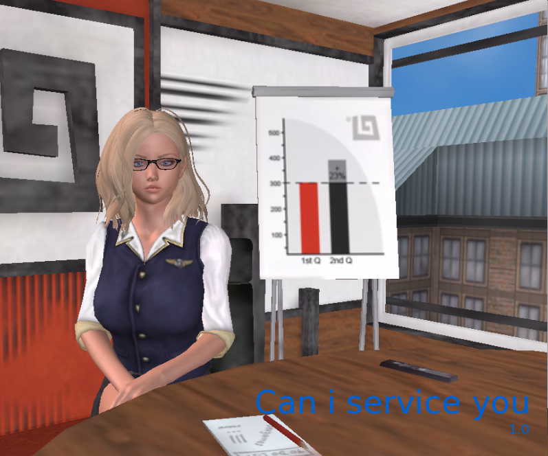 私人空服：空中肉体慰藉（Can I Service You）v1.0 精翻汉化 游戏截图 1