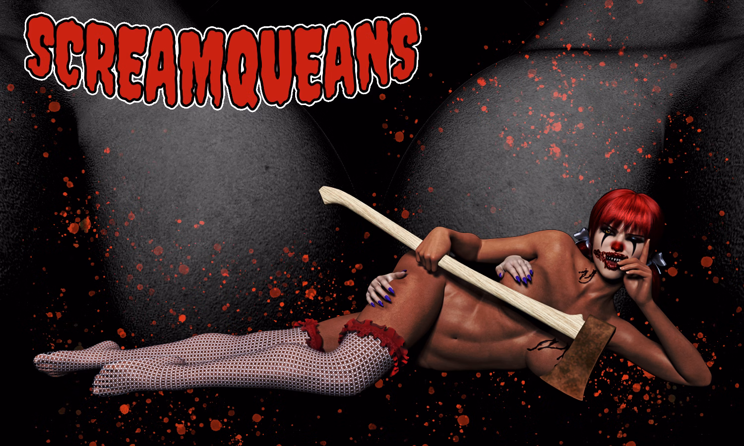 尖叫女王：色情恐怖故事集（Screamqueans）v0.1.3 精翻汉化 游戏截图 1