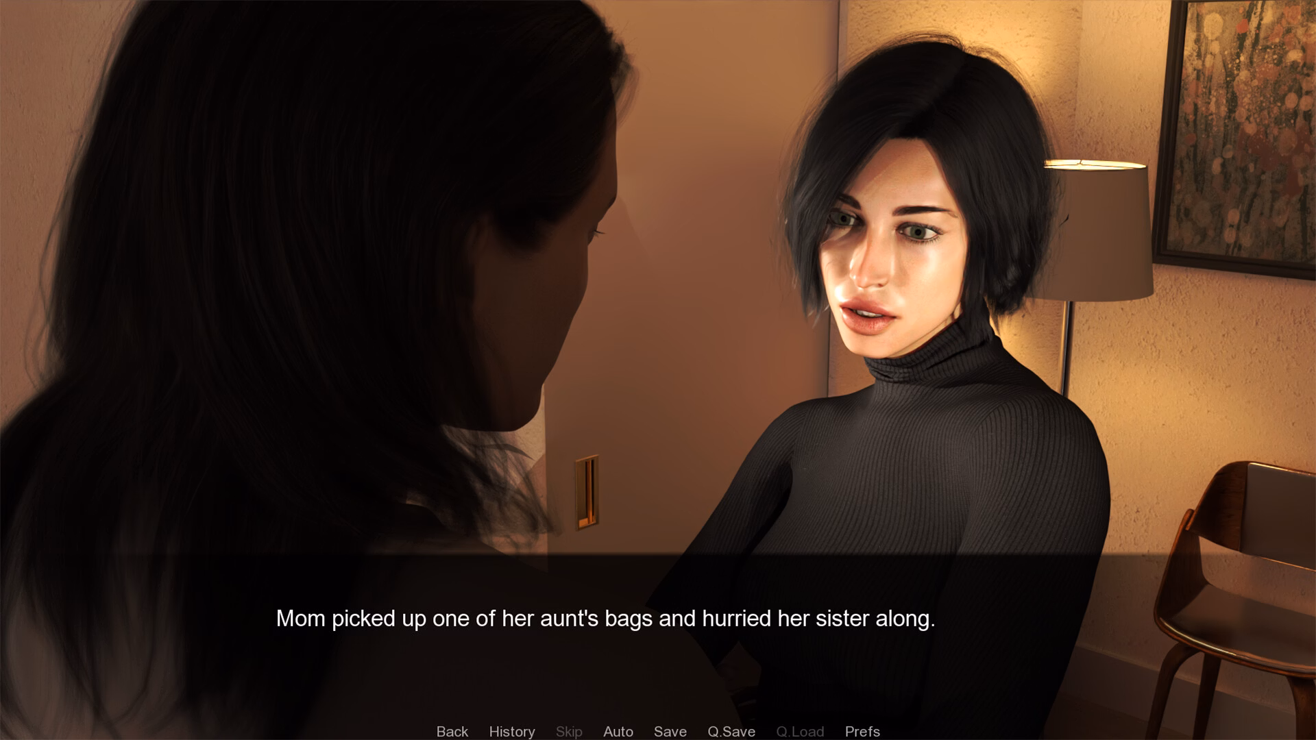 禁忌乱伦：母亲与阿姨的性启蒙（Incest Story- Mother and Aunt）v1.0 精翻汉化 游戏截图 5